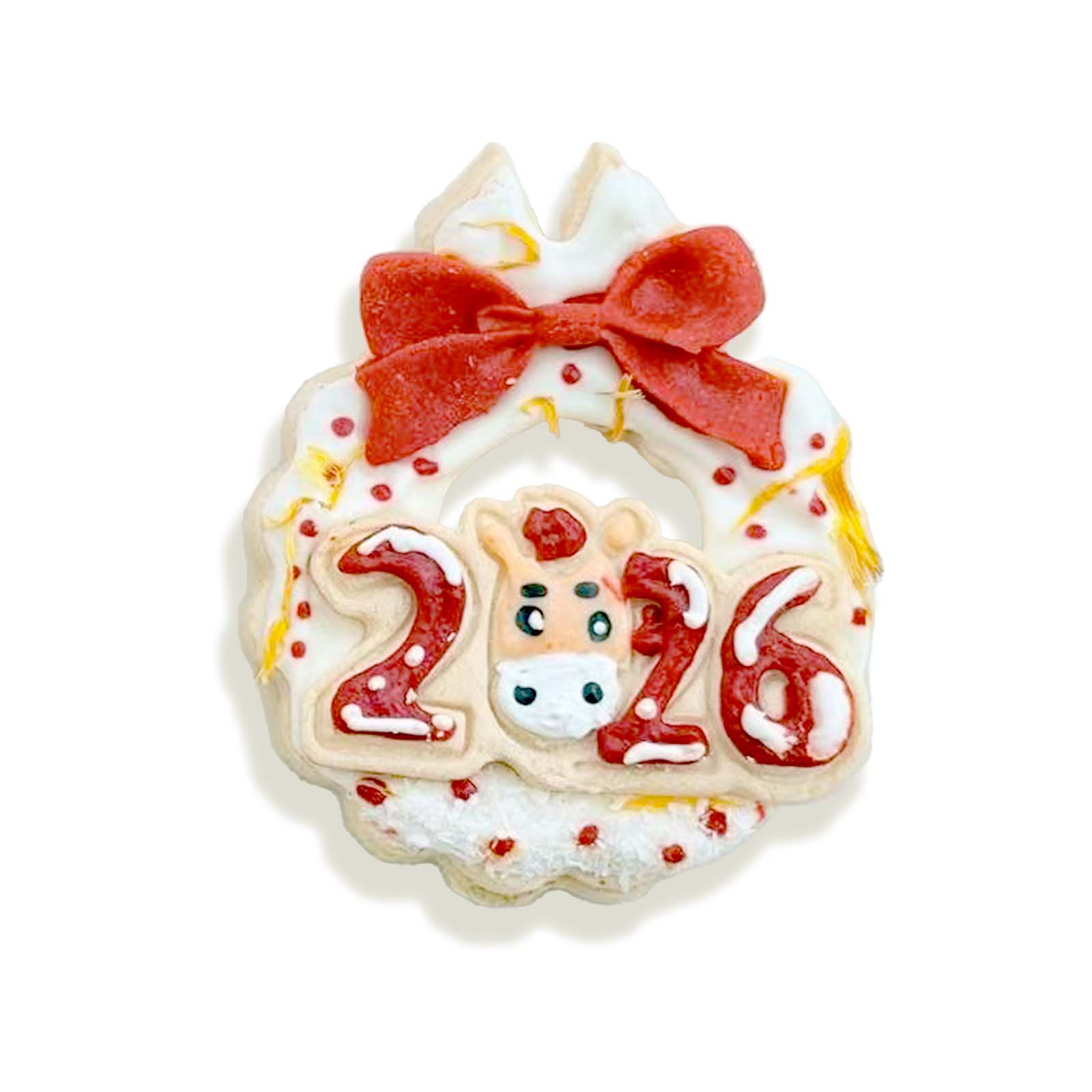 Lunar New Year Wreath Milk Cookie