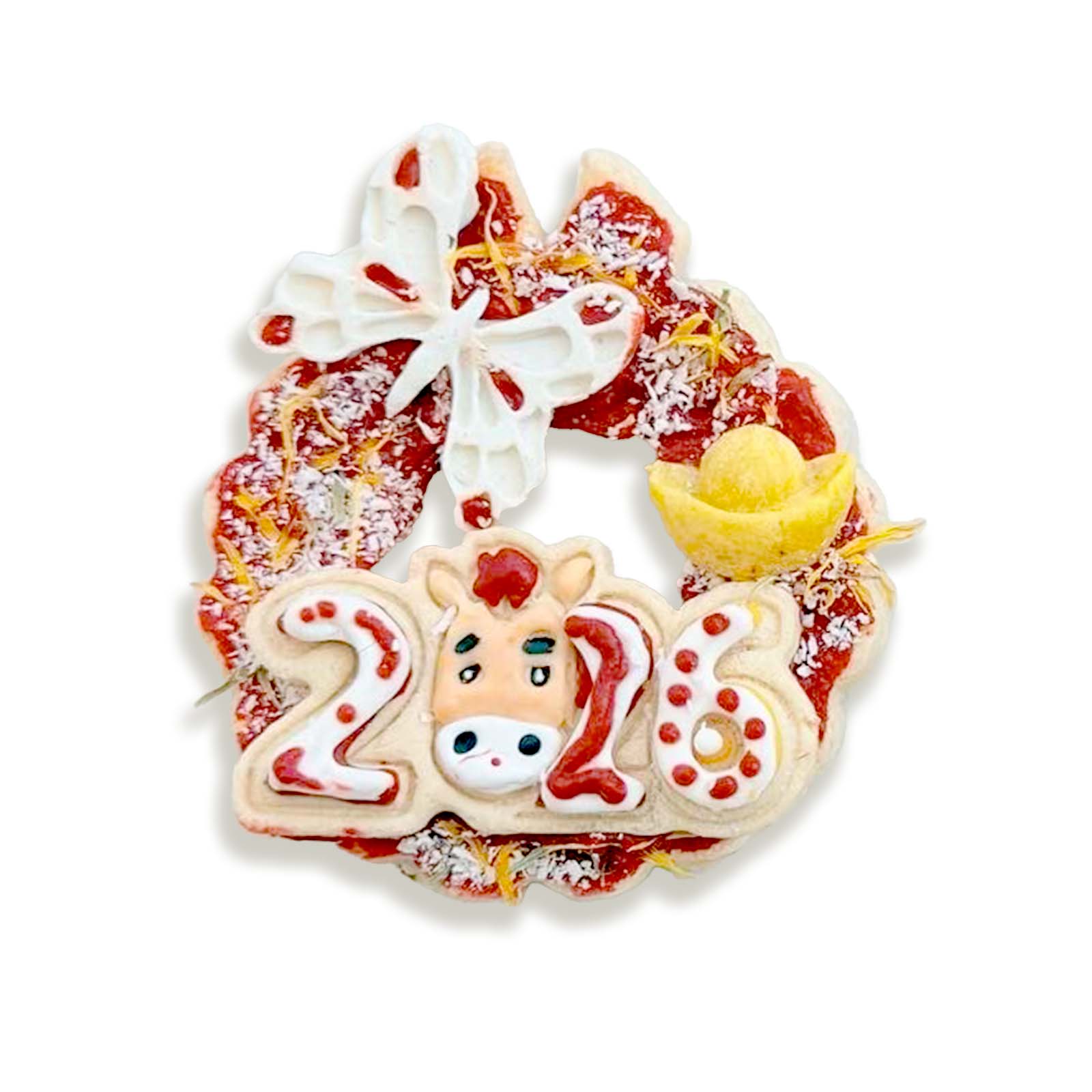 Lunar New Year Wreath Milk Cookie