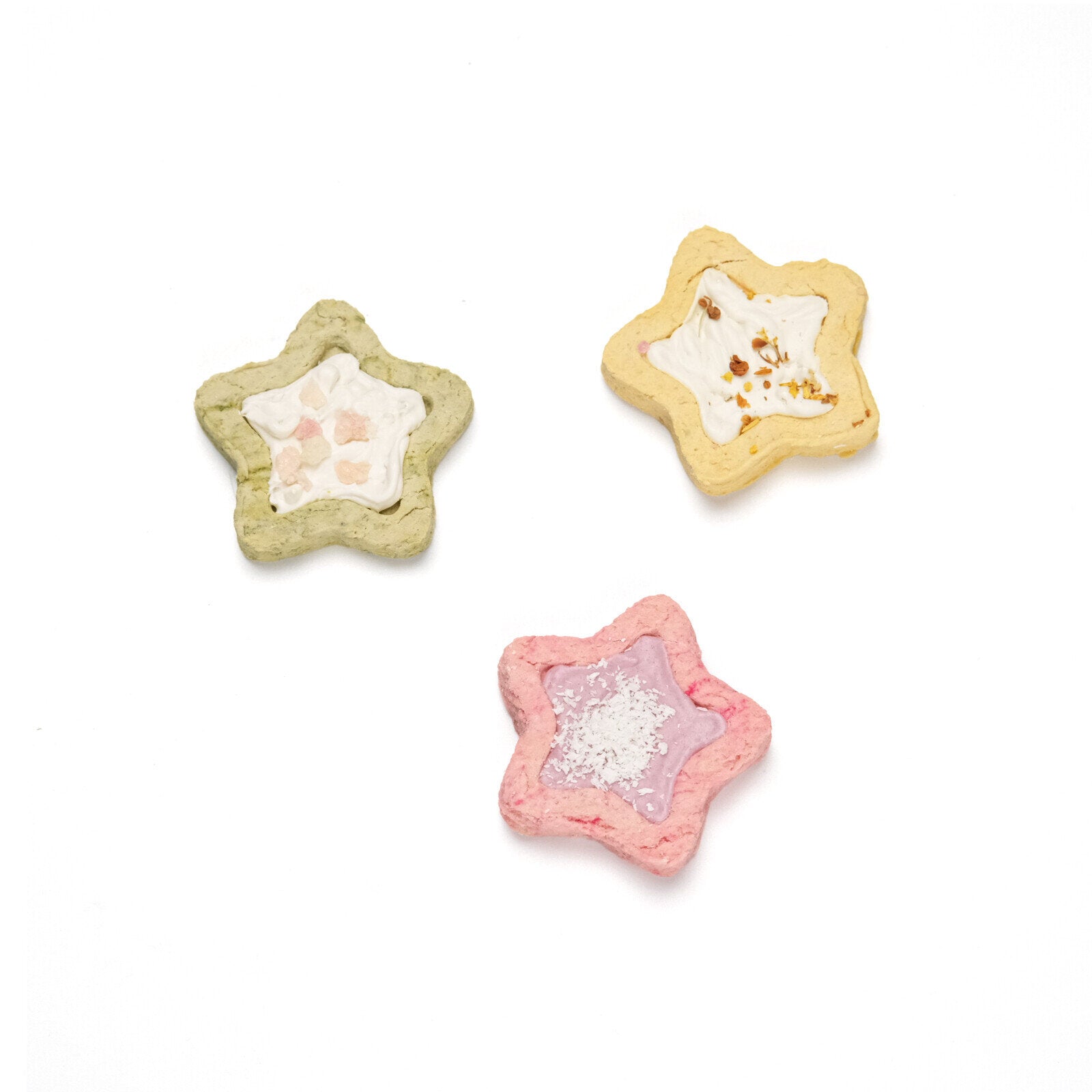 Colorful Star Milk Cookies